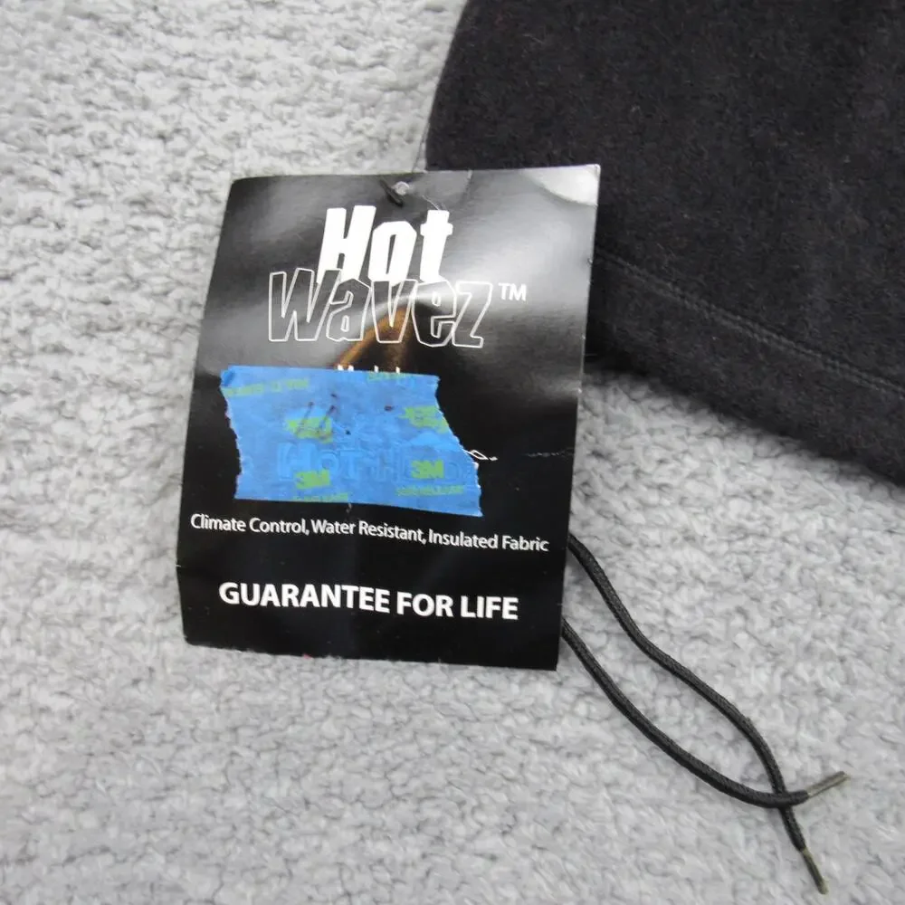 Hot Wavez Balaclava Hood Neck Gaiter Red Black Climate Control Water Resistant I